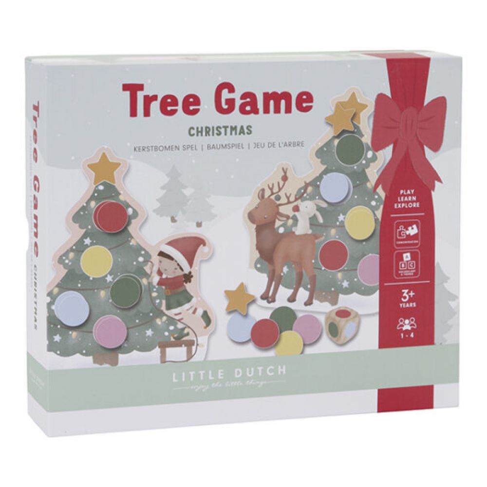 Board games Christmas Tree Game Alm produkt Little dutch