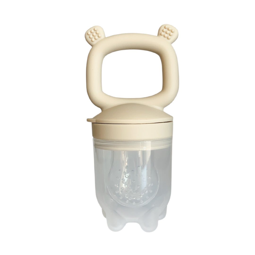 Magni | Food feeder (mad sut) med blødt greb, beige