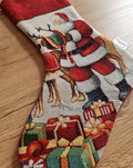 Julestrømpe / Befana i Gobelin Lurex Lunaria Lab