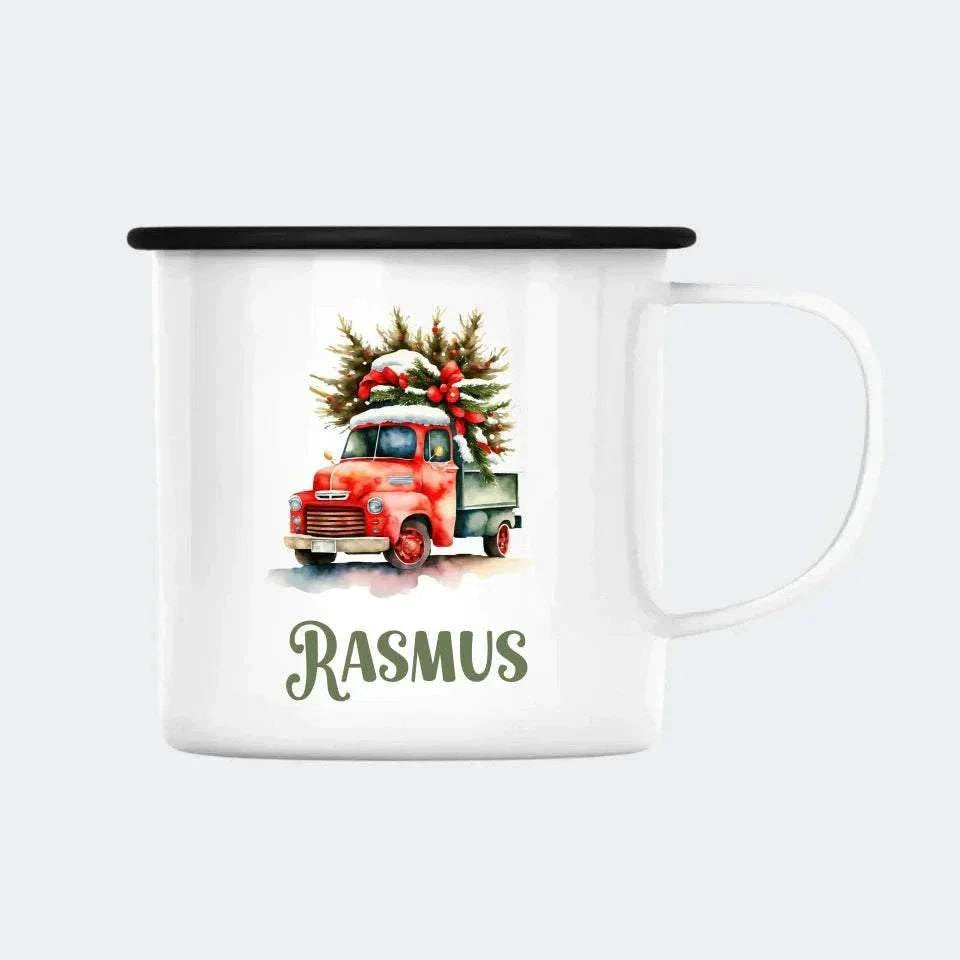 Bil med juletræ Customizer 123Unik 300ml