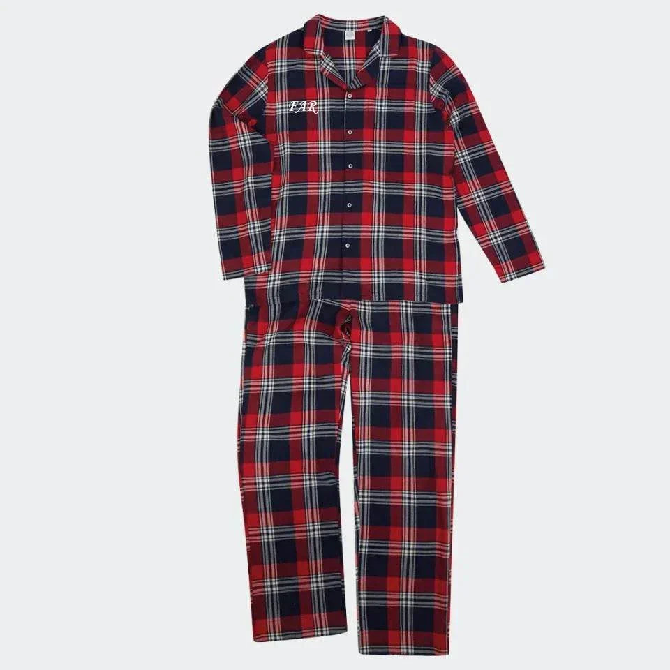 2-delt pyjamassæt til mænd Customizer 123Unik 2-delt pyjamas til mænd XSmall