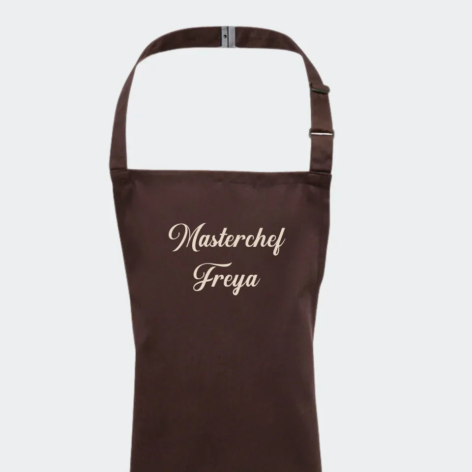 Brunt forklæde unik minegenverden 2 linjer 3-6år