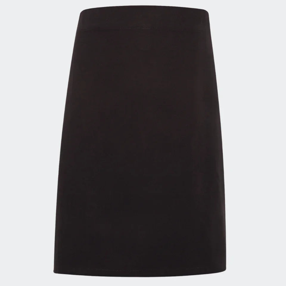 Sort hofte forklæde - voksen Customizer 123Unik 1 linje