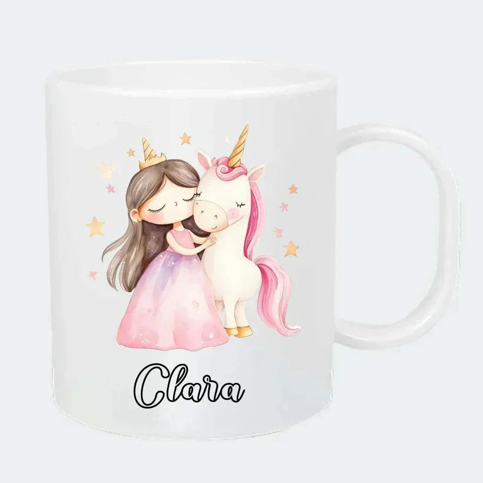 Prinsesse og enhjørning, Glossy udtryk