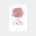 Personlig stjernetegnsplakat for Fisken med navn og fødselsdato, elegant design med stjernetegnets symbolik, perfekt til gave.