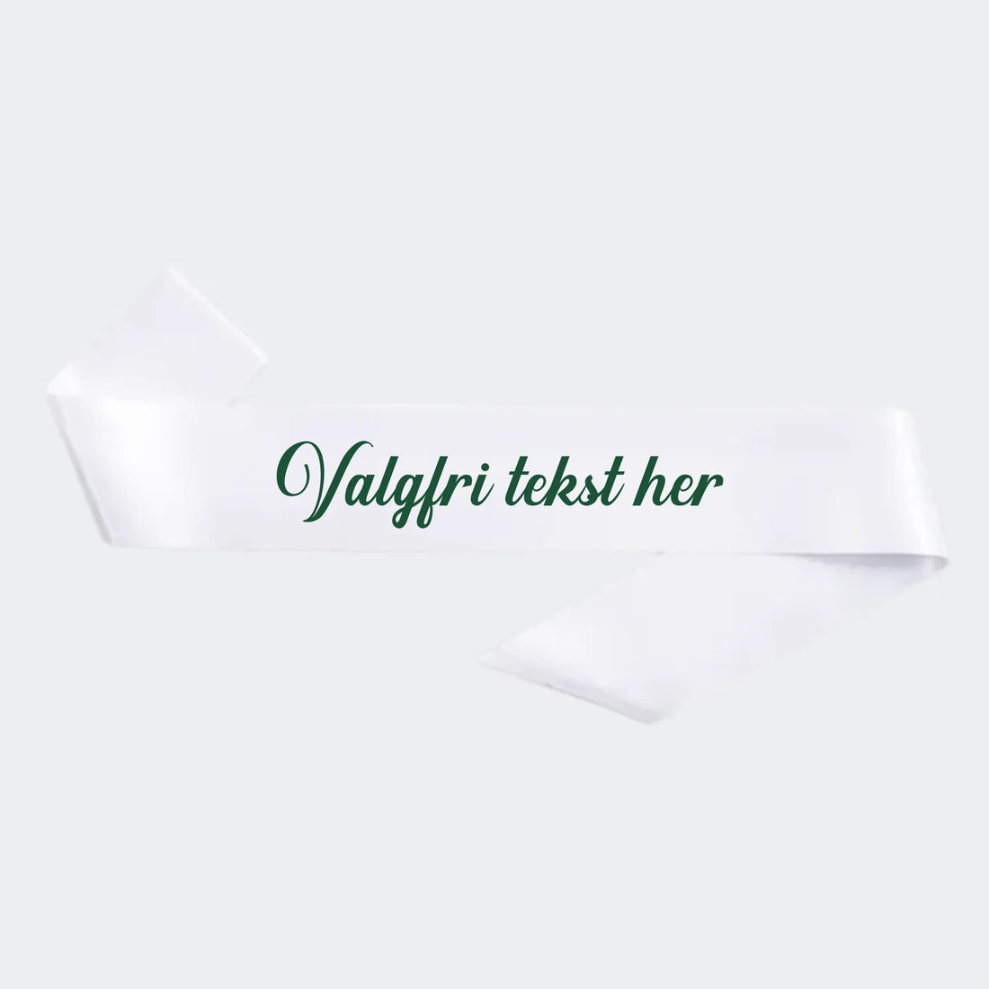 Ordensbånd med valgri tekst - flere farver Customizer 123Unik Sort Sort