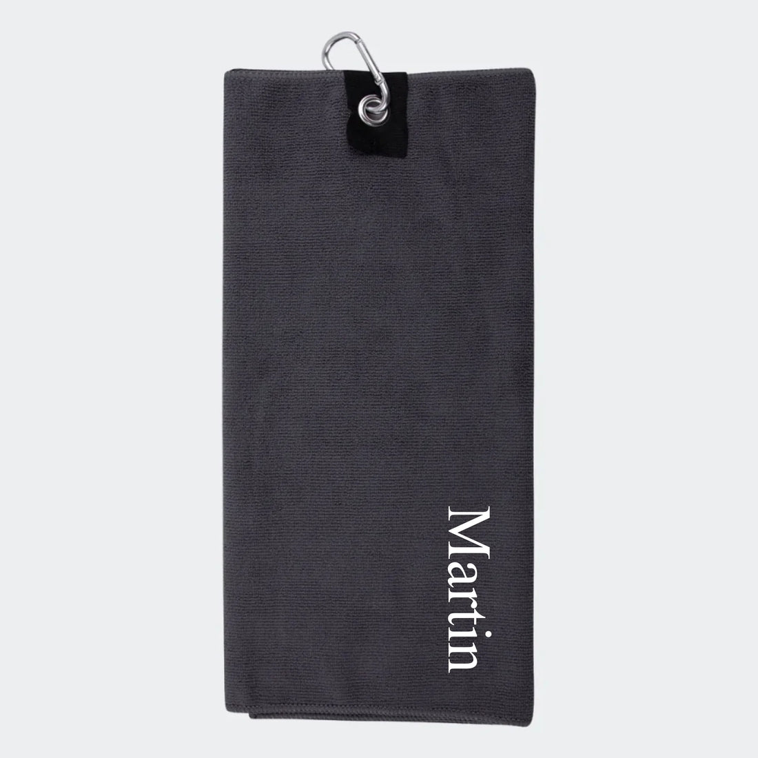 Golfhåndklæder - flere farver Customizer TeeInBlue Golfhåndklæde - Stål grå Stål grå 40 x 55cm