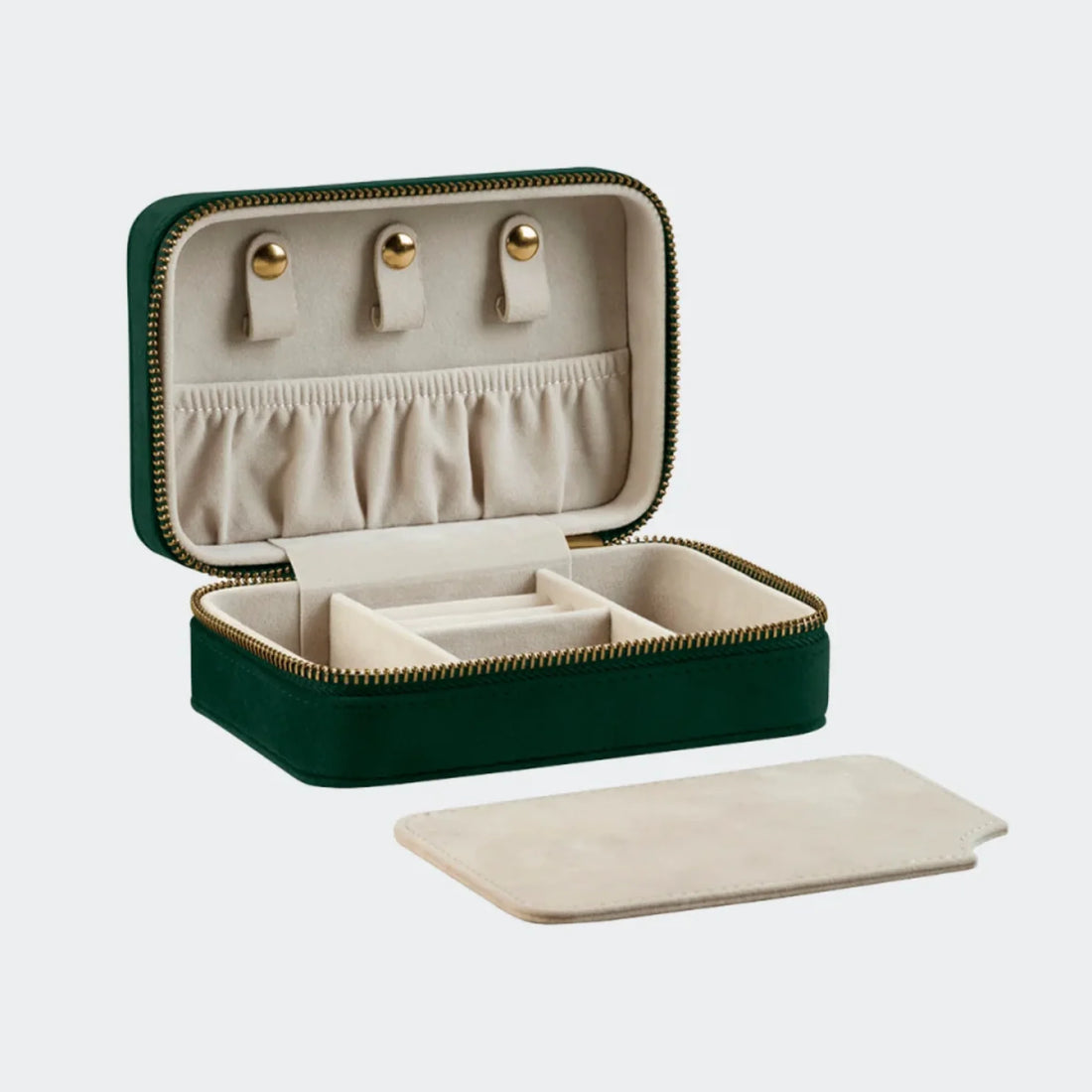 Smykkeskrin - Mørkegrøn Customizer 123Unik Smykkeskrin - Mørkegrøn