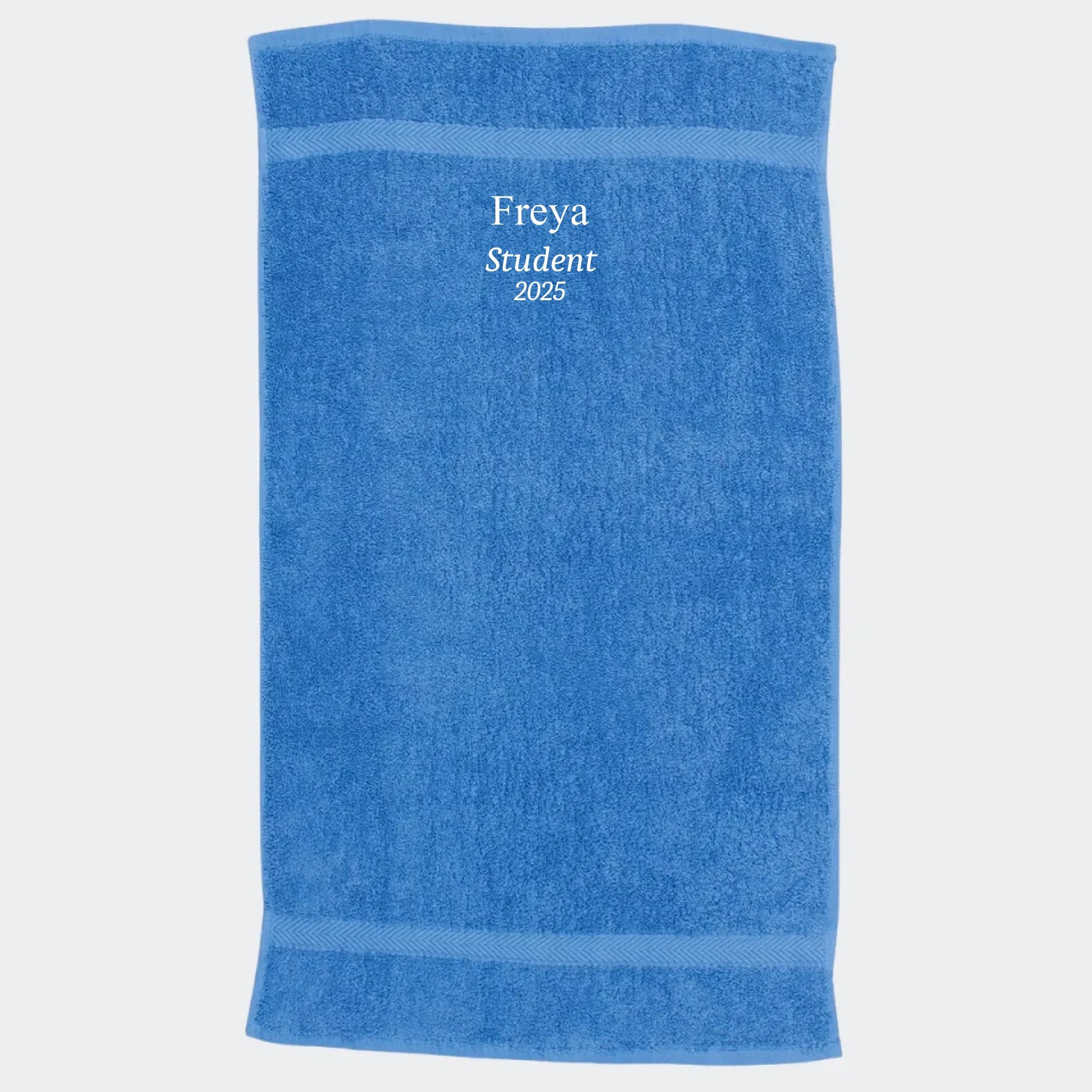 Håndklæde til studenten 2025 - flere farver Customizer TeeInBlue