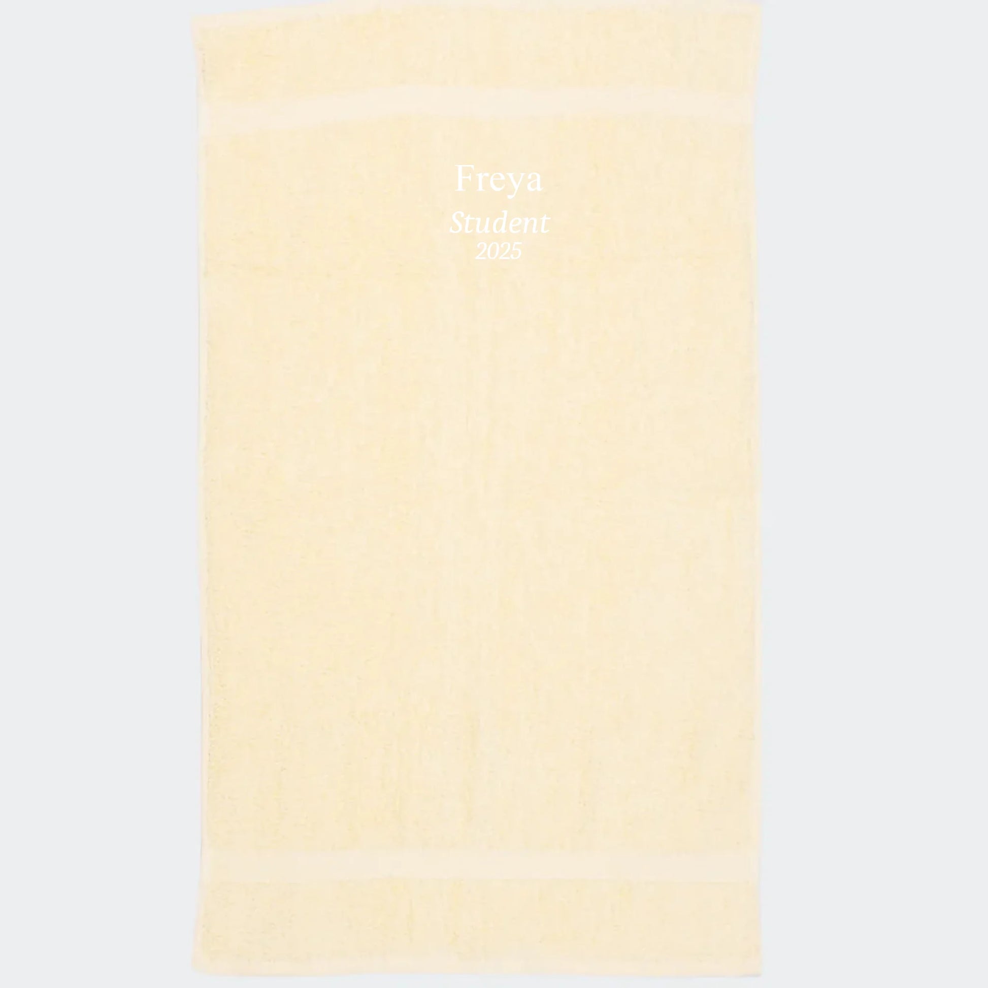 Håndklæde til studenten 2025 - flere farver Customizer TeeInBlue