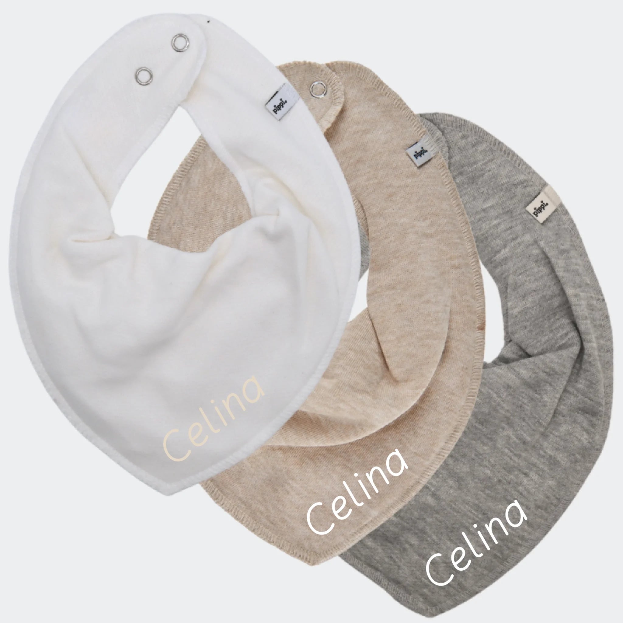 Savlesmæk 3 stk – Marshmallow White, Sandshell Melange og Grey Melange