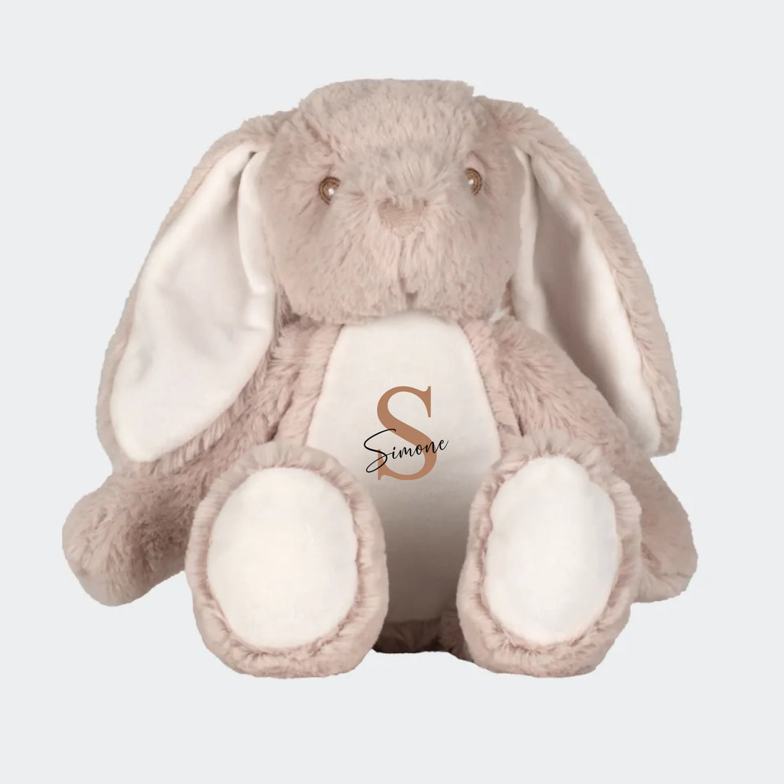 Lille beige kanin bamse Customizer TeeInBlue Vælg farve fra vores farvepalette brun M