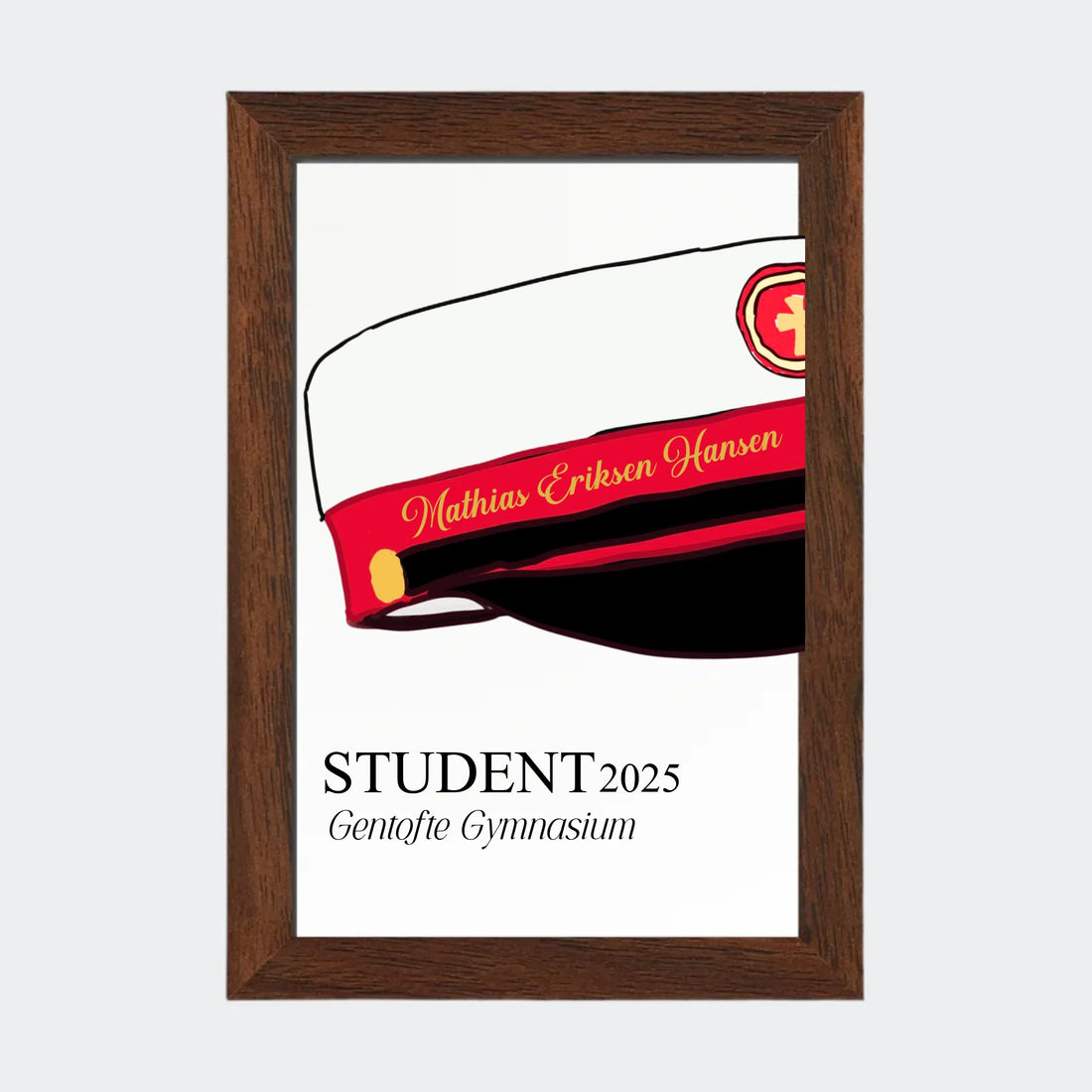 Plakat - STX student 2025 Customizer TeeInBlue 10x15 Uden ramme 10x15