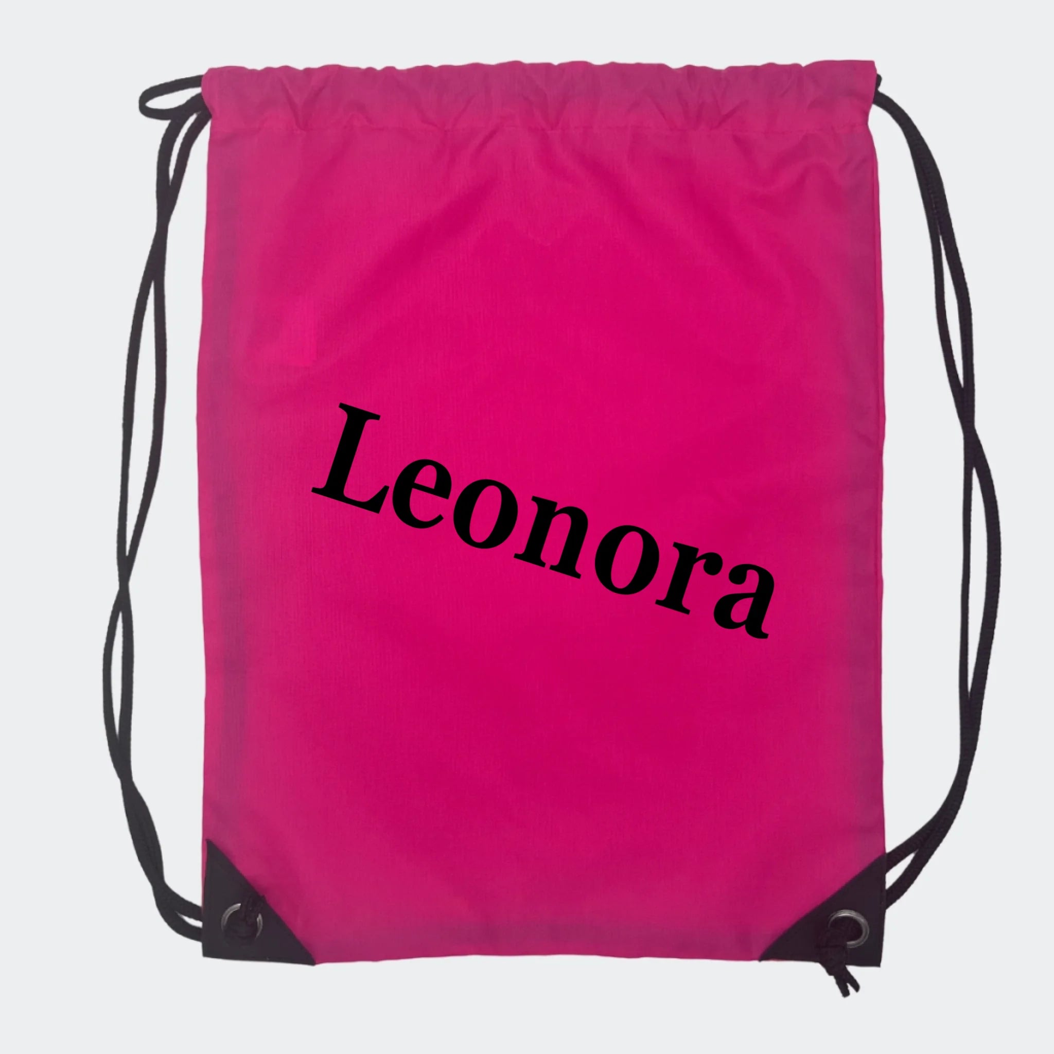 Idrætstaske i fuchsia – med navn, ralawise fuchsia x 33 cm