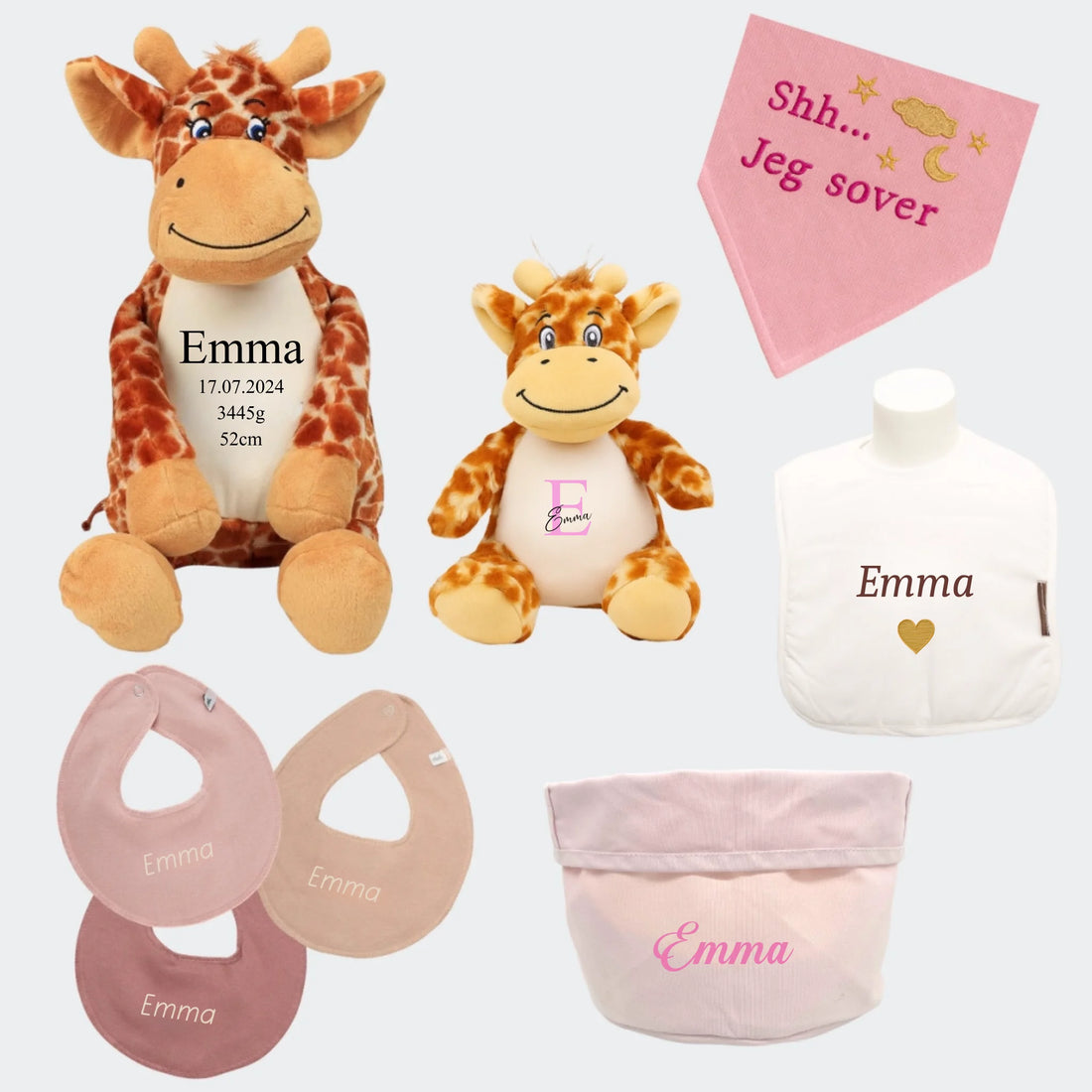 Gavekurv Giraf - Pige Customizer TeeInBlue Gavekurv Pige Pige M