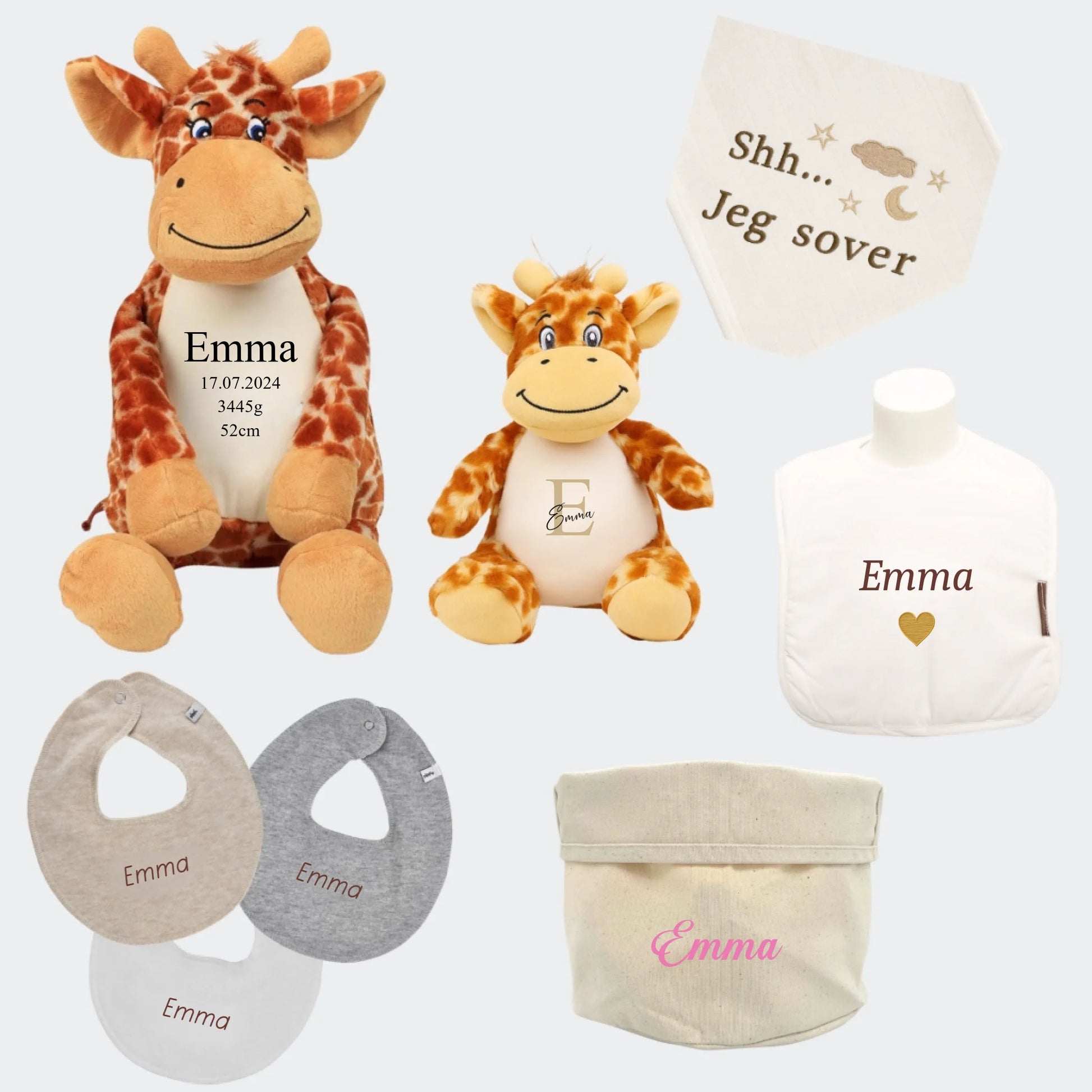 Giraf Gavekurv - Neutral Customizer TeeInBlue Gavekurv giraf - Neutral neutral M