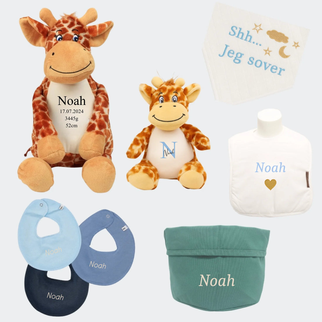 Giraf Gavekurv - Dreng Customizer TeeInBlue Gavekurv giraf - Dreng dreng M