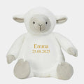 Lam bamse med navn Customizer TeeInBlue Navn+Dato 544 42cm