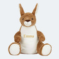 Kænguru bamse med navn Customizer TeeInBlue Navn 54654654 42cm