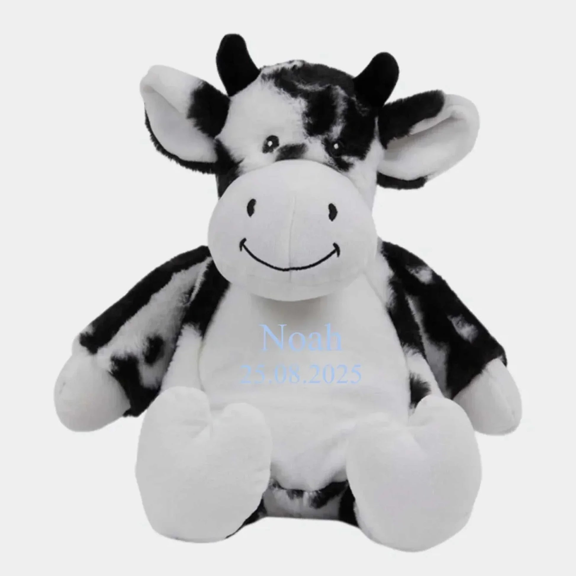 Ko bamse Customizer TeeInBlue Navn+Dato 544 42cm