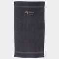 Håndklæde med stjernetegn og navn - Krebsen Customizer TeeInBlue Håndklæde med flere linjer Mørkegrå 50x90
