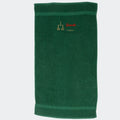 Håndklæde med stjernetegn og navn - Vægten Customizer TeeInBlue Håndklæde med flere linjer Mørkgrøn 50x90