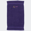 Håndklæde med stjernetegn og navn - Skytten Customizer TeeInBlue Håndklæde med flere linjer Lilla 50x90