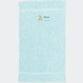 Håndklæde med stjernetegn og navn - Vandmanden Customizer TeeInBlue Håndklæde med flere linjer Mint 50x90