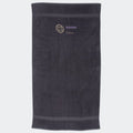 Håndklæde med stjernetegn og navn - Fisken Customizer TeeInBlue Håndklæde med flere linjer Mørkegrå 50x90