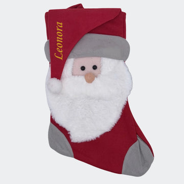 Julesok - Julemand med navn på huen Customizer Min Egen Verden Julesok - Julemand med navn på huen 56778 3456