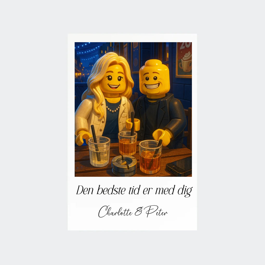 Plakat Ai genereret Lego - Upload eget billede Customizer TeeInBlue