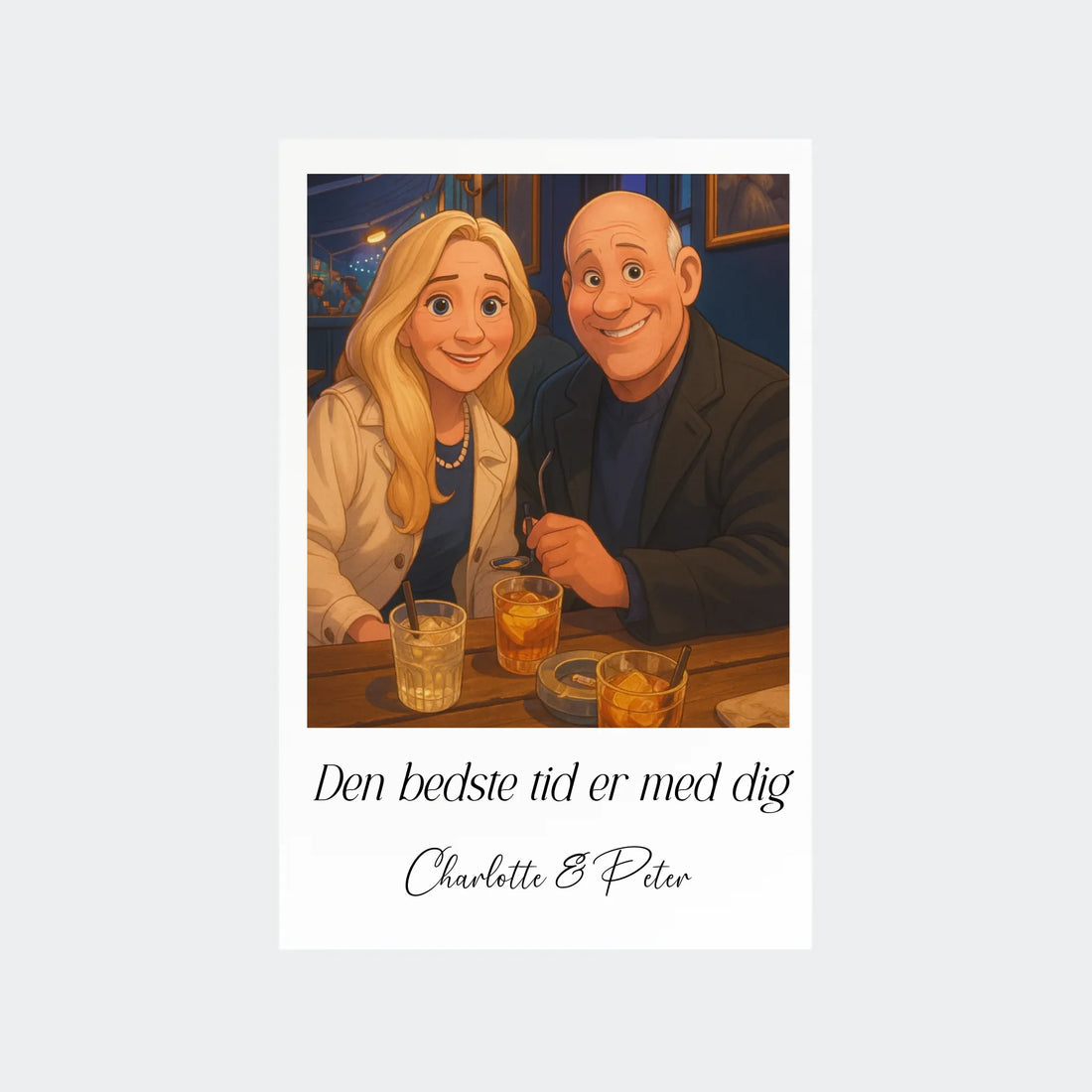 Plakat Ai genereret Disney - Upload eget billede Customizer TeeInBlue