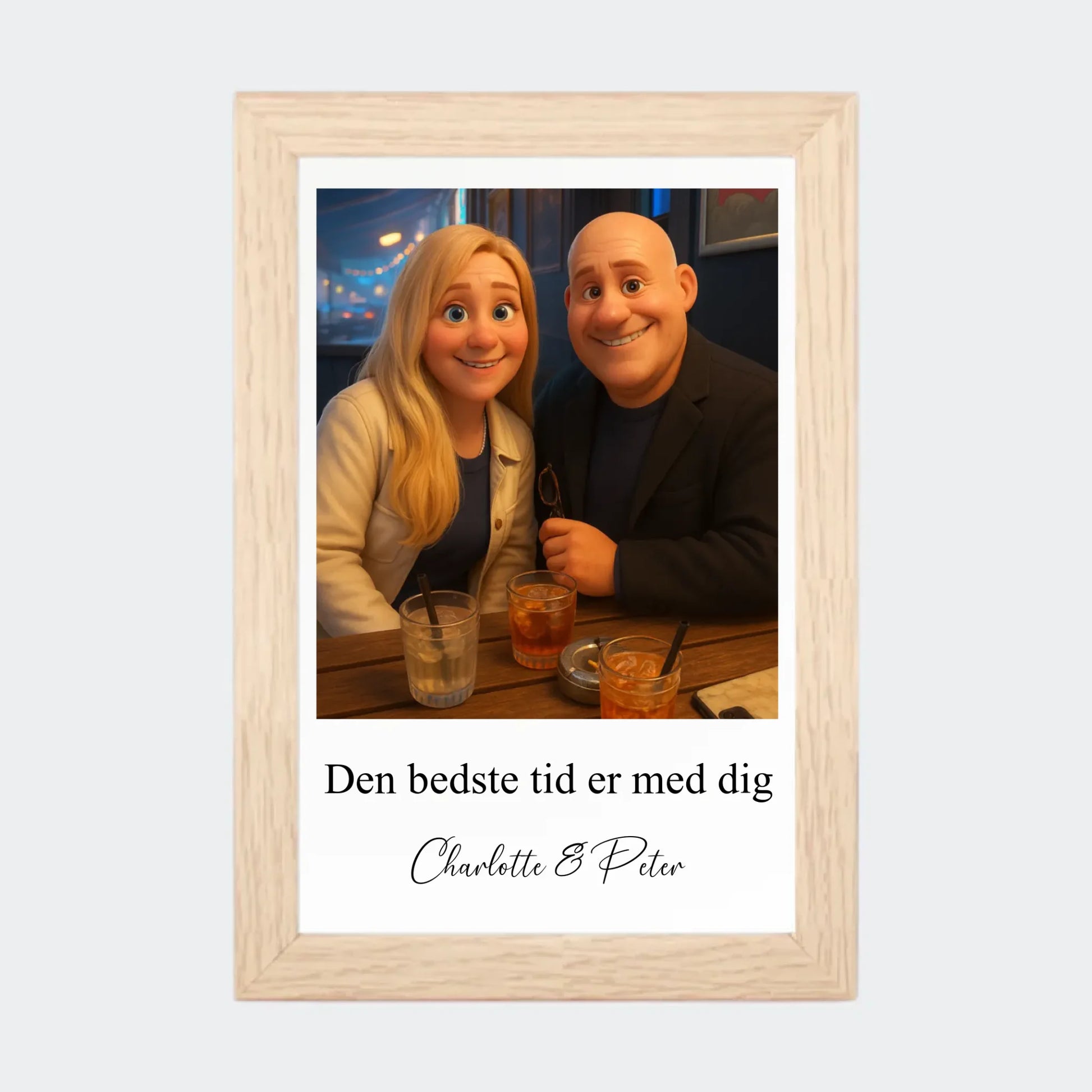 Plakat Ai genereret Pixar - Upload eget billede Customizer TeeInBlue 10x15 Natur 10x15