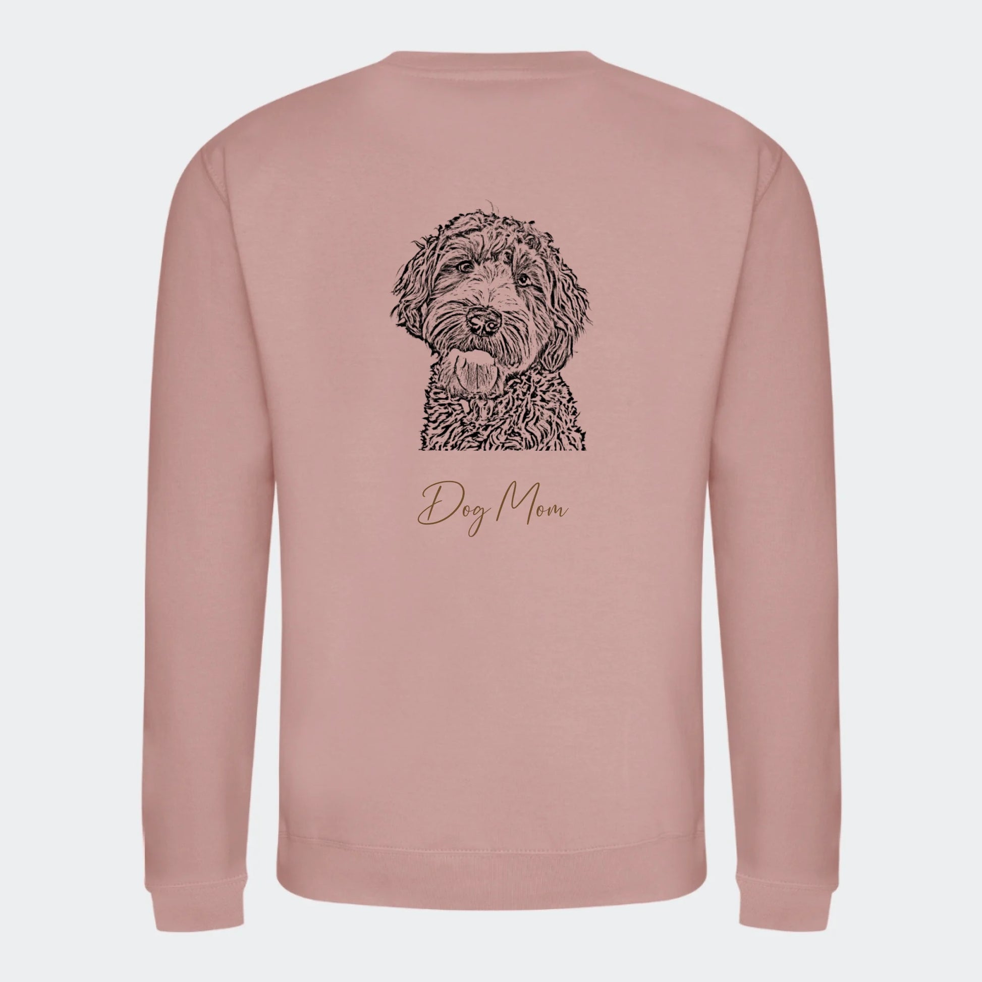 Sweatshirt Dog Mom - Upload eget billede Customizer TeeInBlue