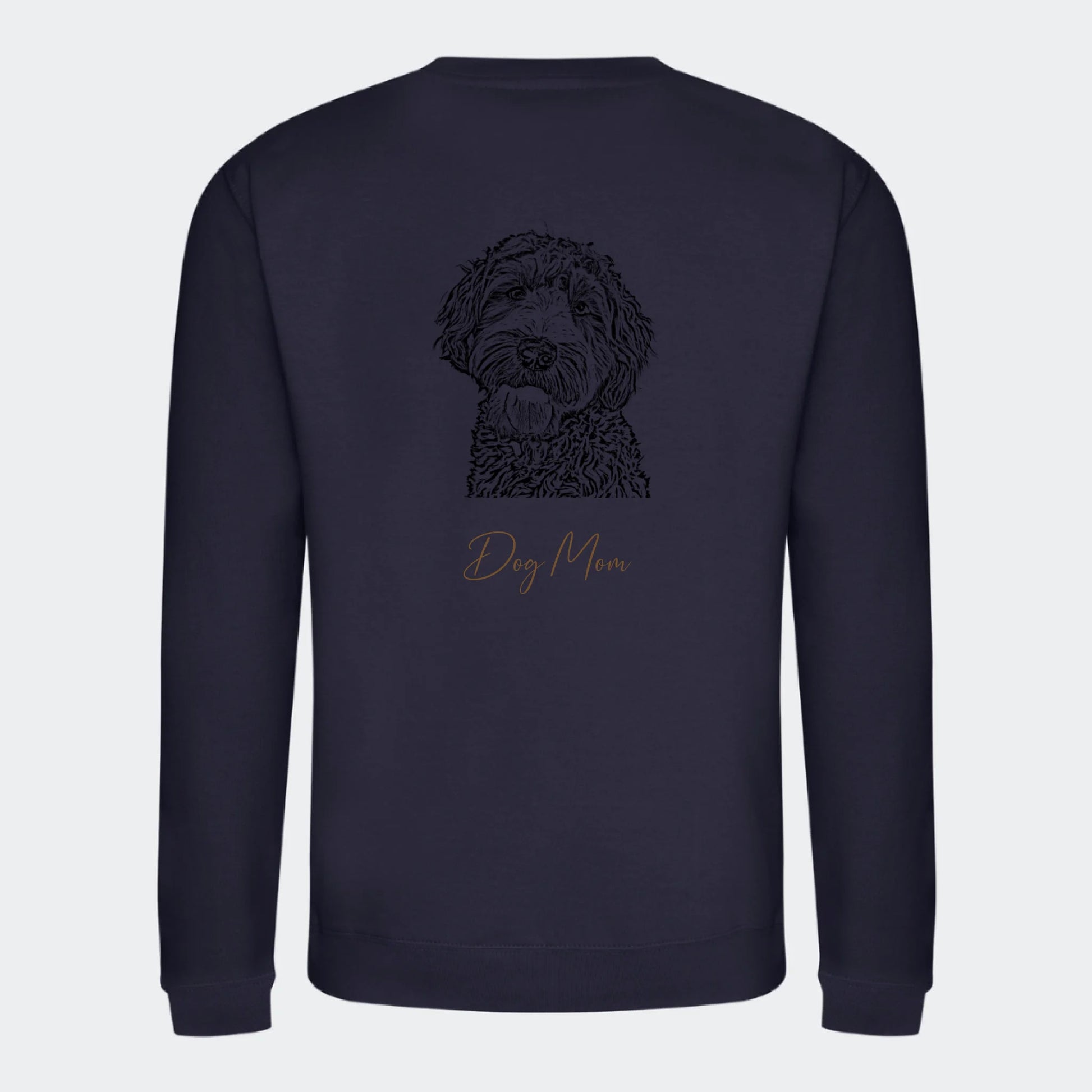 Sweatshirt Dog Mom - Upload eget billede Customizer TeeInBlue