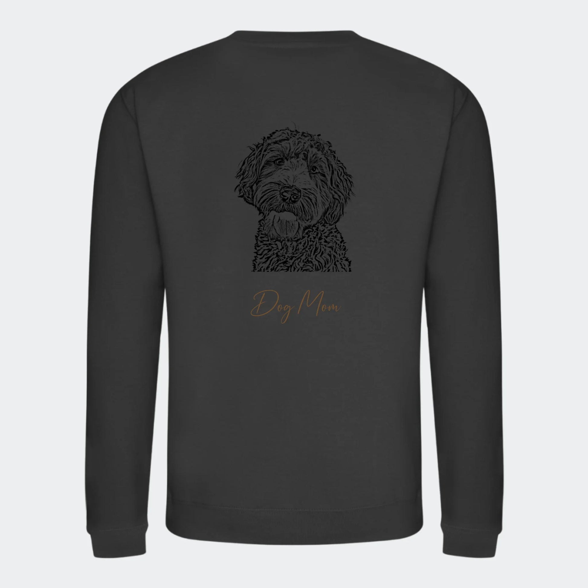 Sweatshirt Dog Mom - Upload eget billede Customizer TeeInBlue