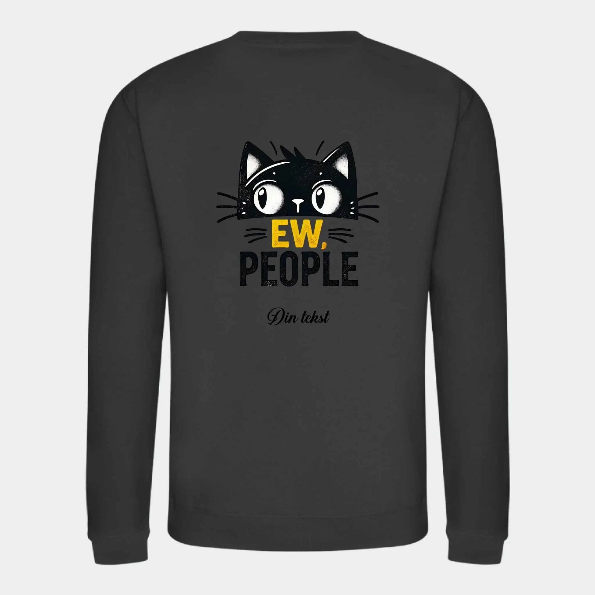 Sweatshirt til voksne - Sjove katte motiver Customizer TeeInBlue