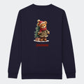 Sweatshirt junior - Bamsebjørn jul Customizer TeeInBlue