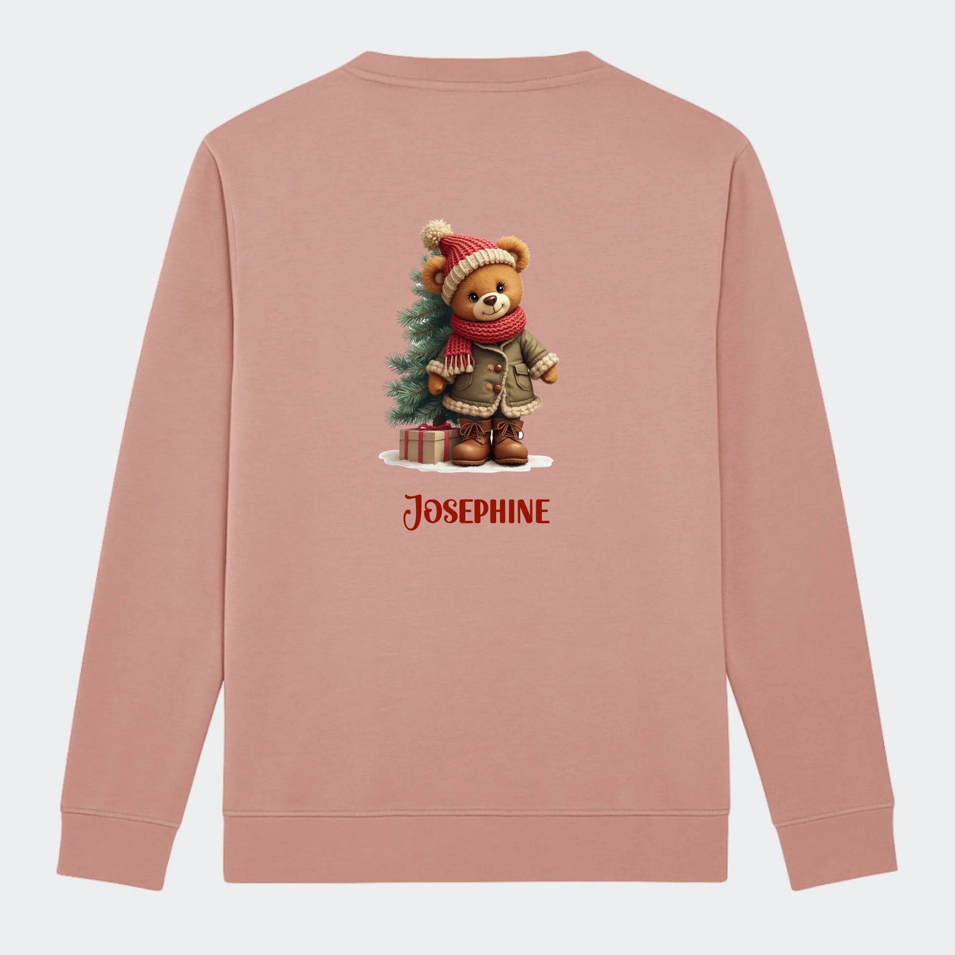 Sweatshirt junior - Bamsebjørn jul Customizer TeeInBlue