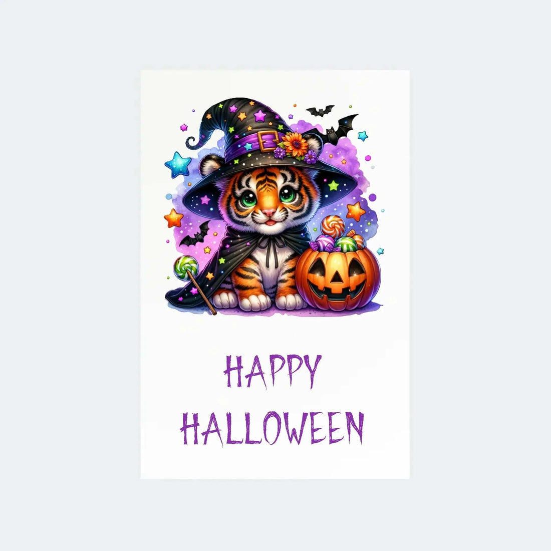 Halloween plakat Customizer TeeInBlue 10x15 Uden ramme 10x15