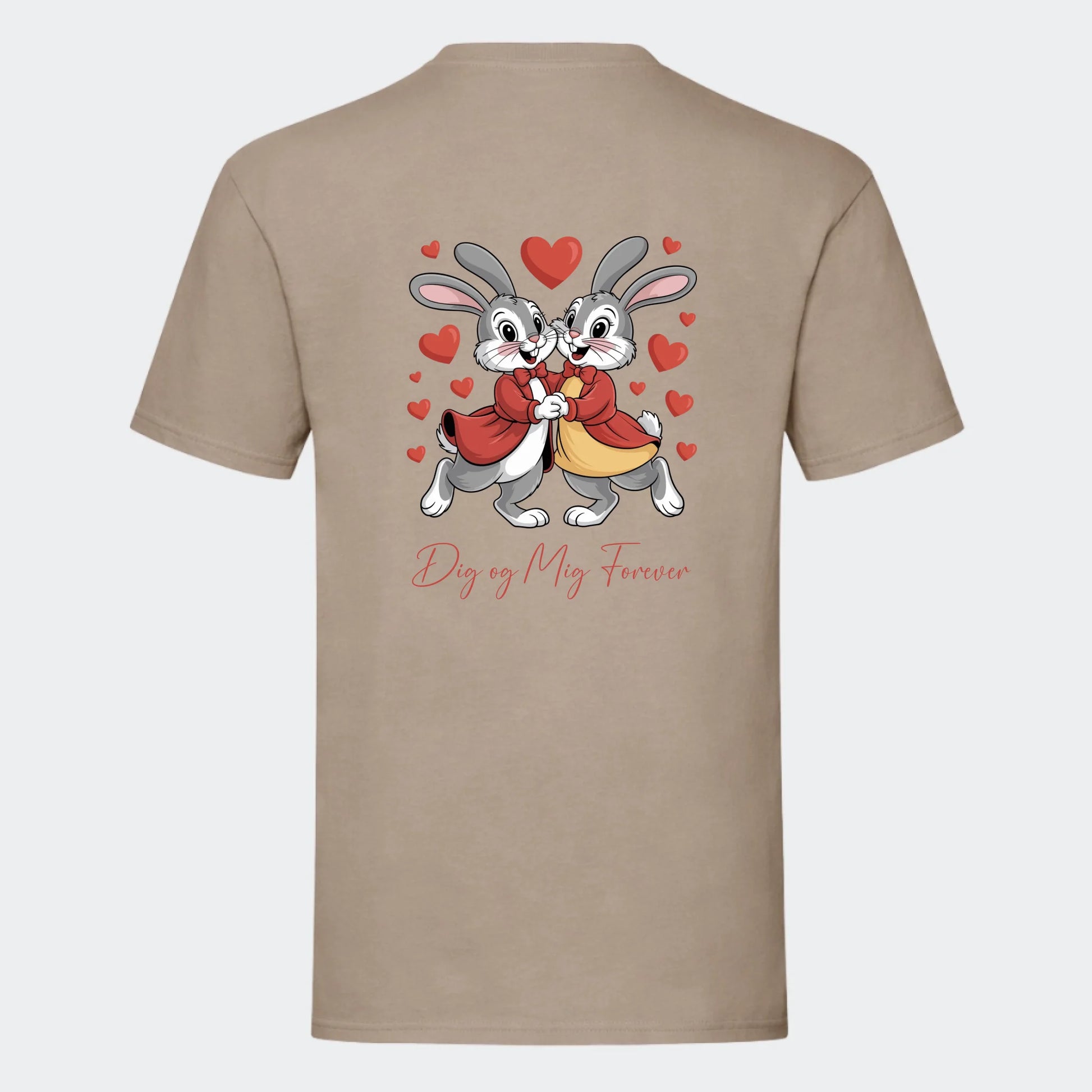 Vælg dit valentines T-shirt motiv Customizer TeeInBlue