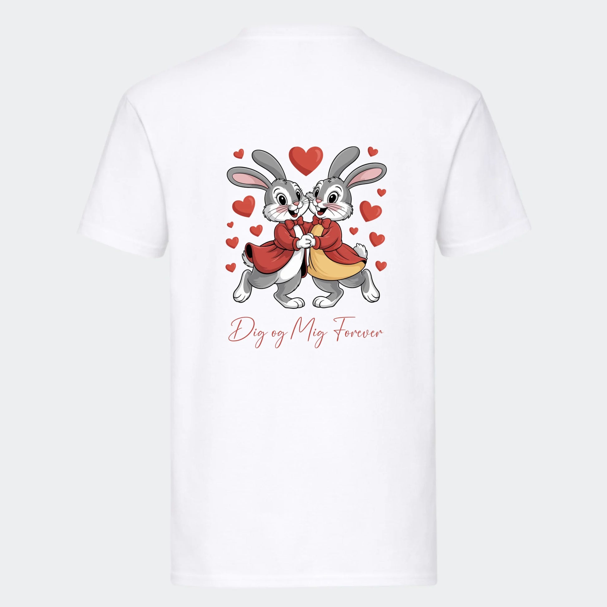 Vælg dit valentines T-shirt motiv Customizer TeeInBlue