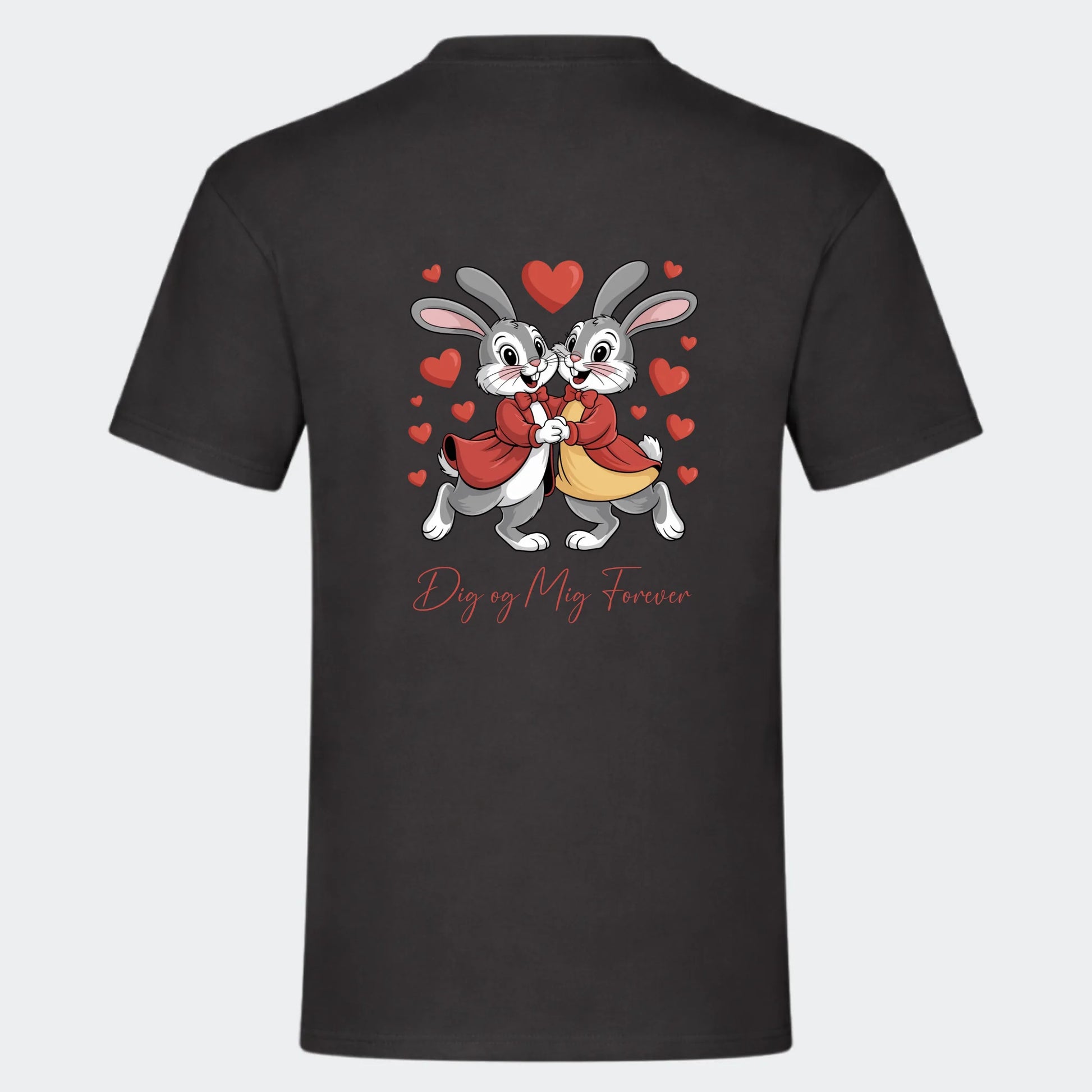 Vælg dit valentines T-shirt motiv Customizer TeeInBlue