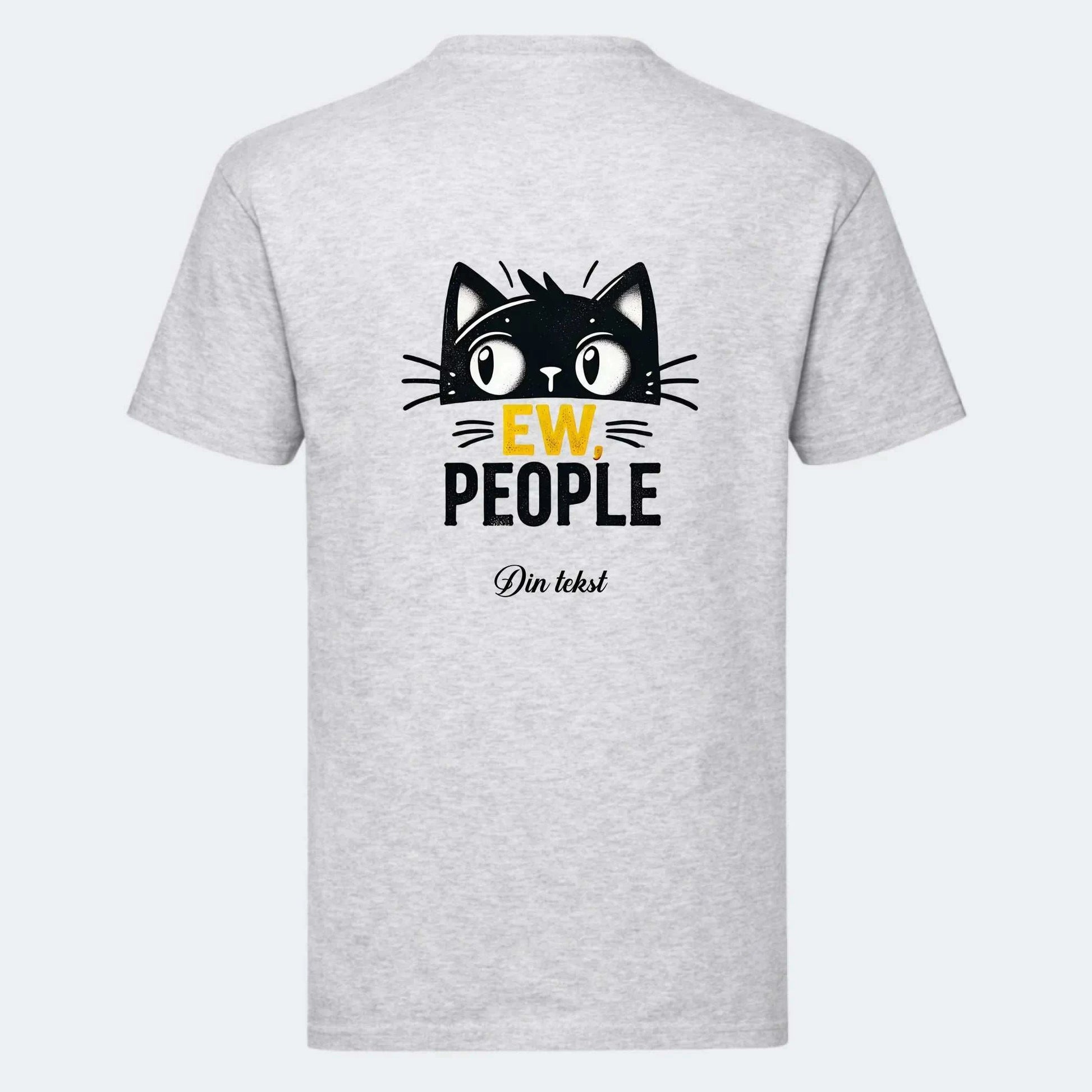 T-shirt med sjove katte Customizer TeeInBlue