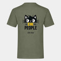 T-shirt med sjove katte Customizer TeeInBlue