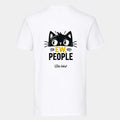 T-shirt med sjove katte Customizer TeeInBlue