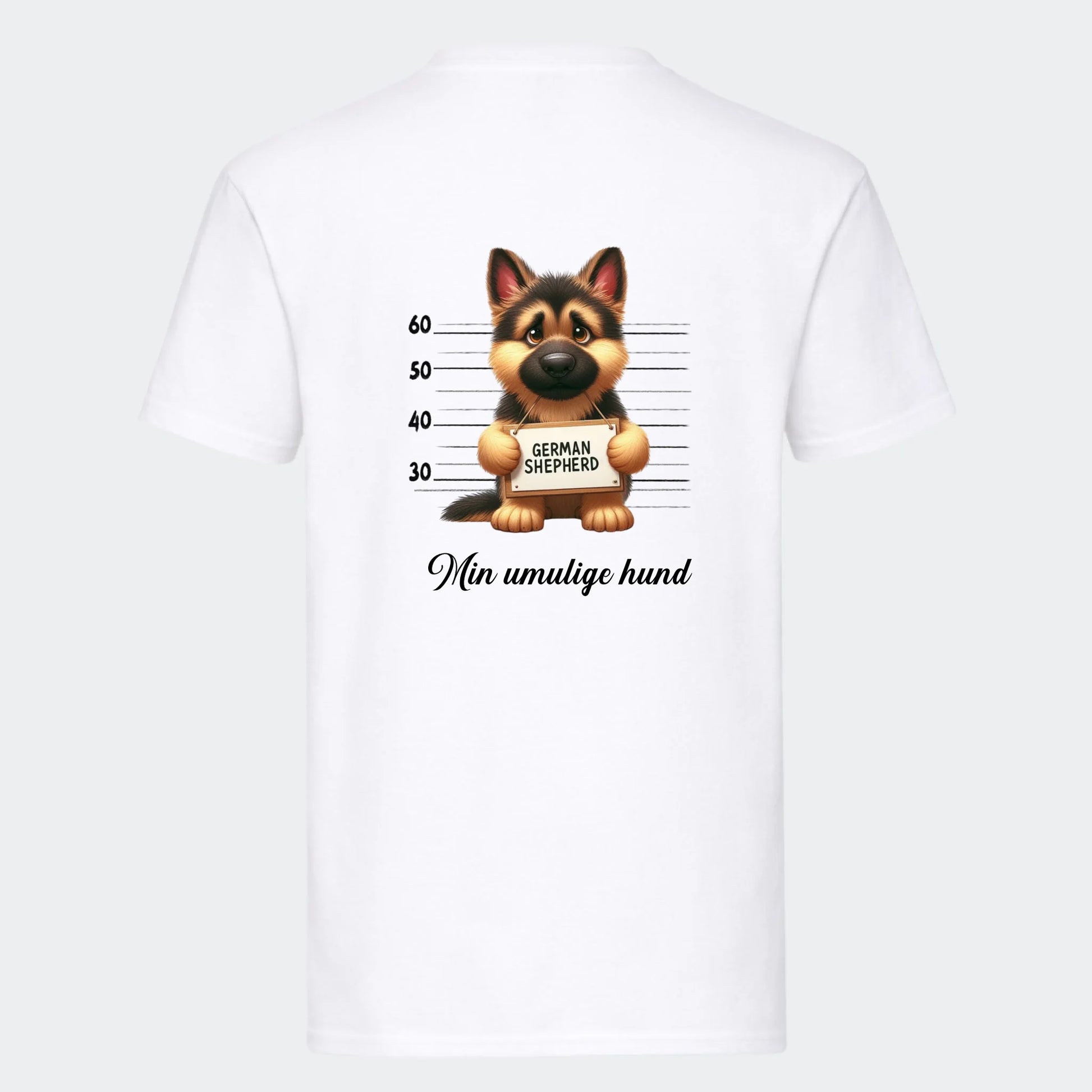 T-shirt-hundehvalpe Customizer TeeInBlue