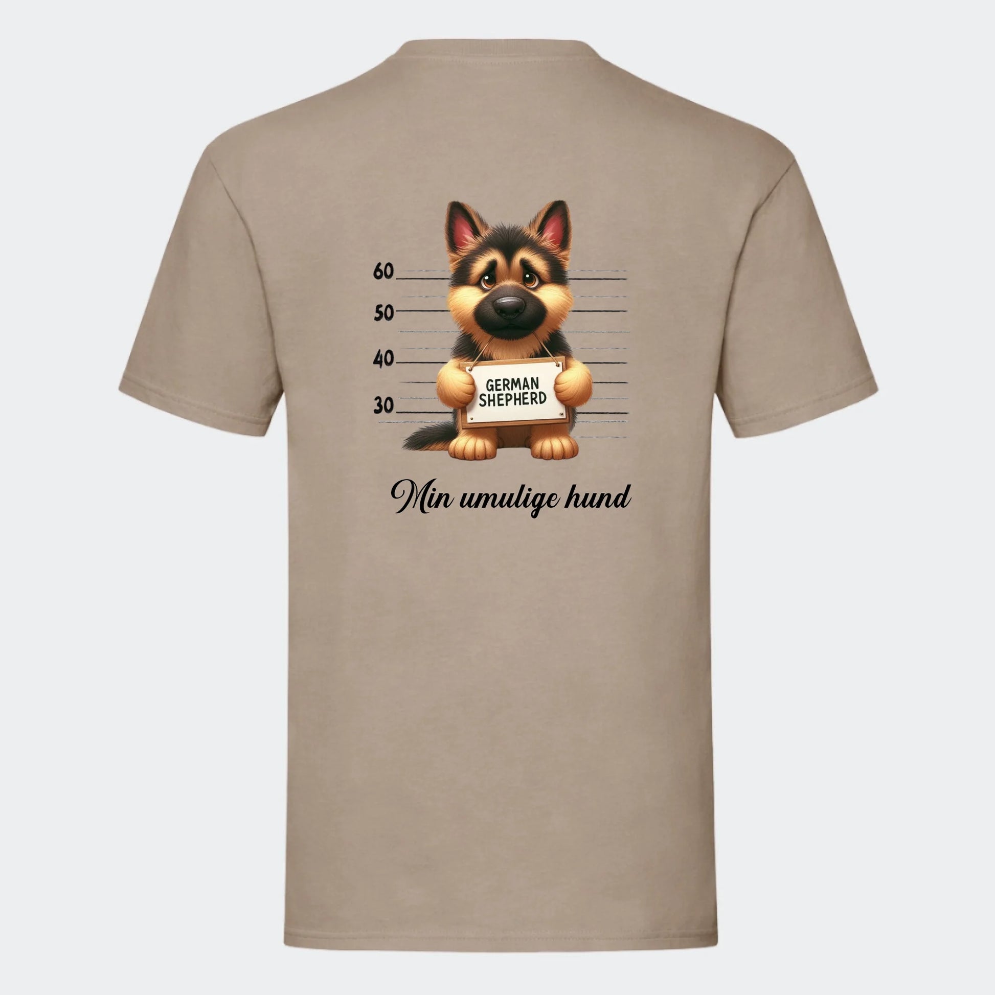T-shirt-hundehvalpe Customizer TeeInBlue