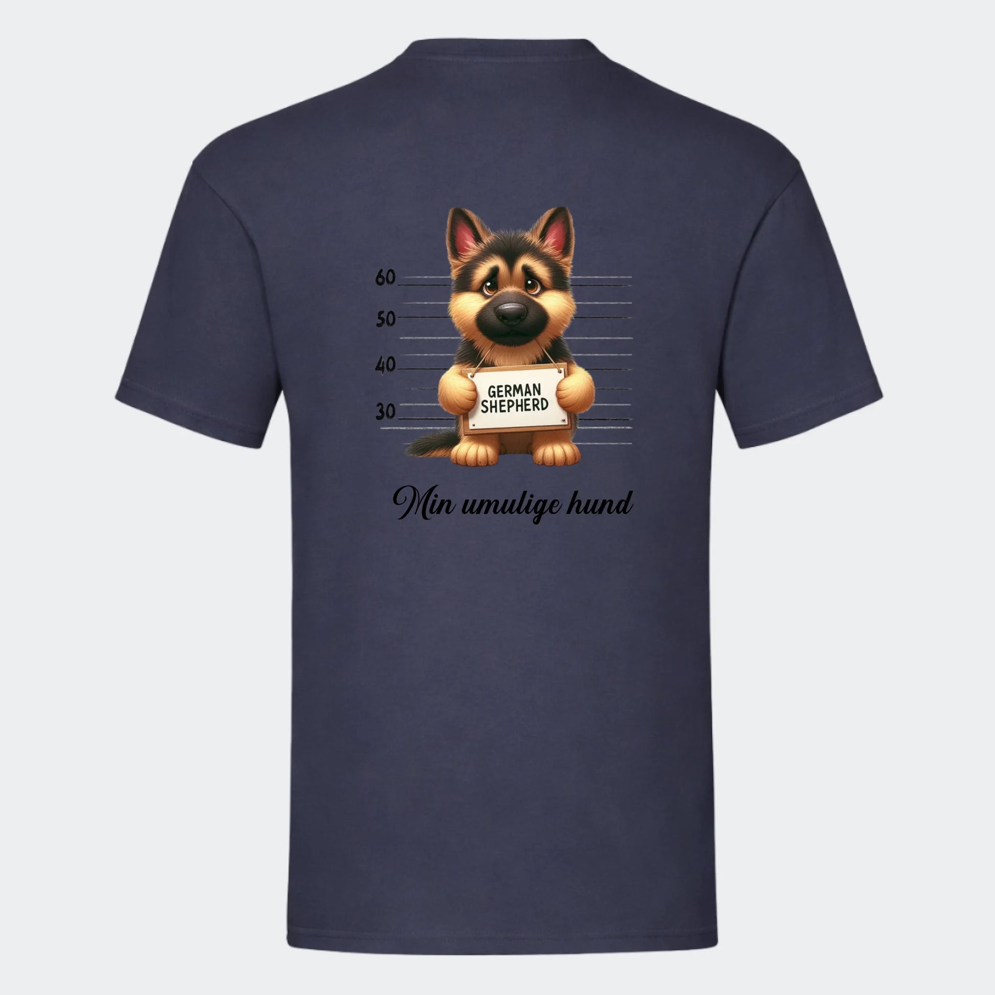 T-shirt-hundehvalpe Customizer TeeInBlue