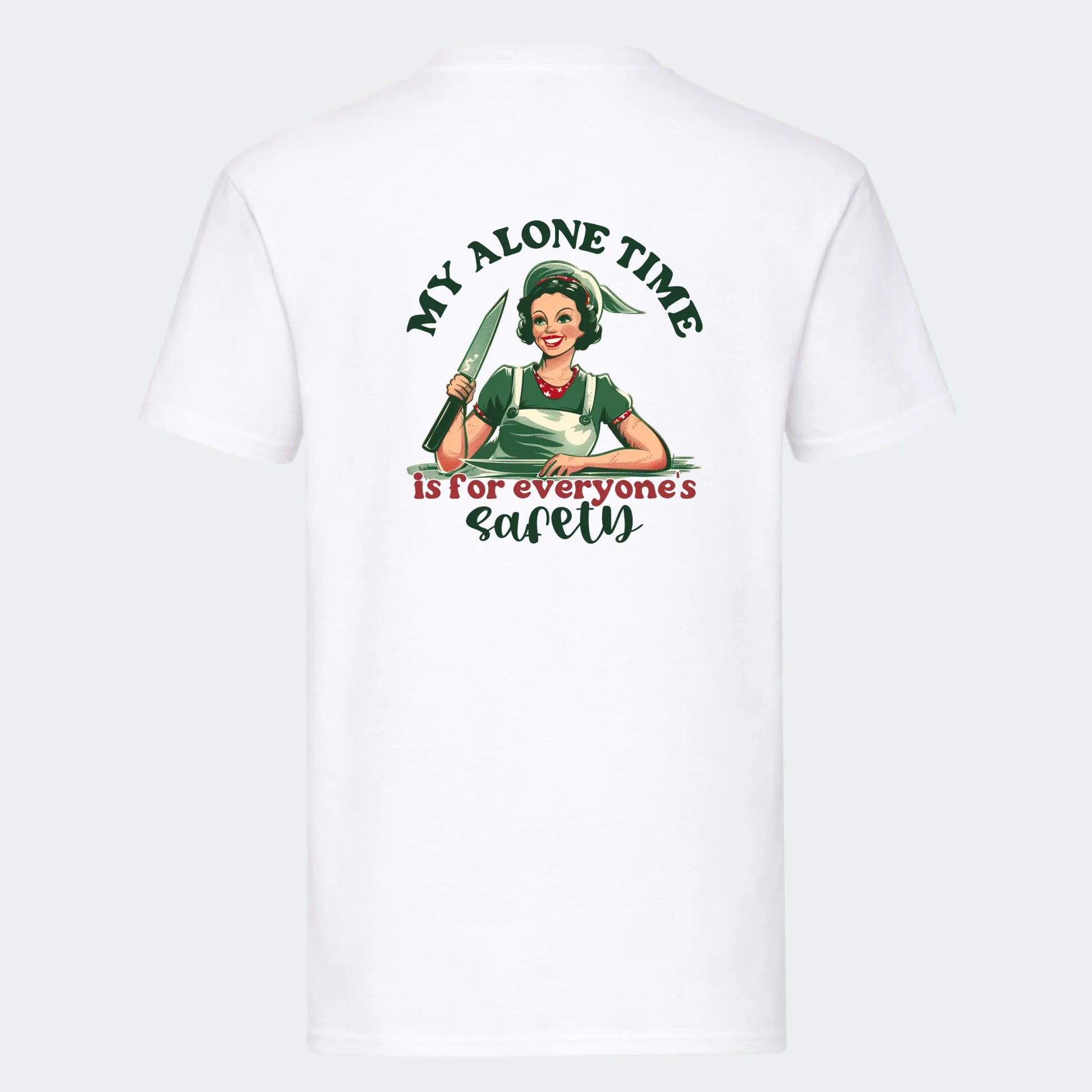 T-shirt - Retro hustru citater Customizer TeeInBlue